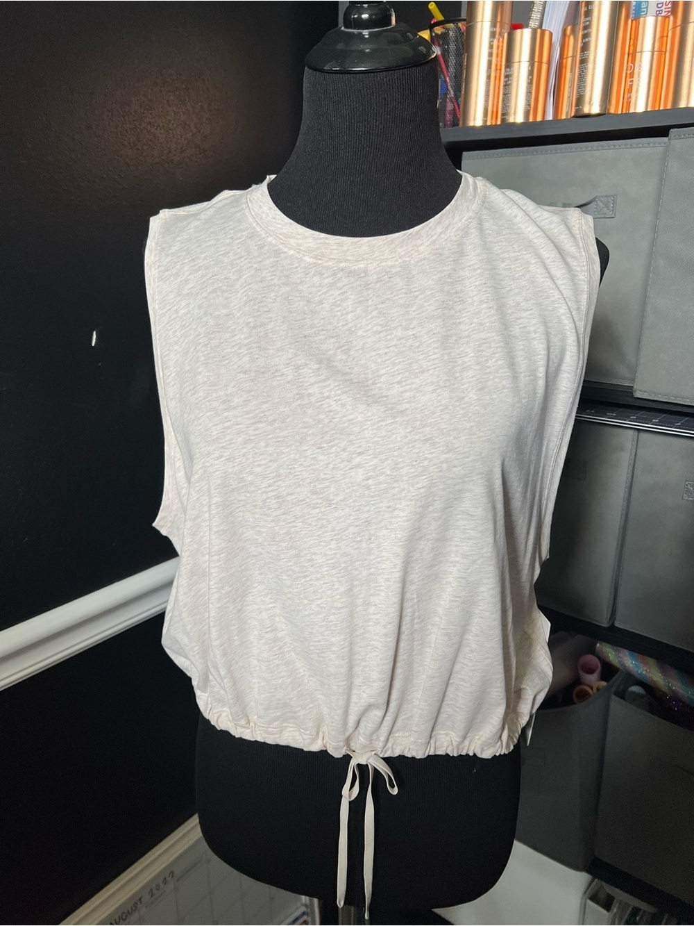 lululemon Adapt to You Tank - Heathered Dune